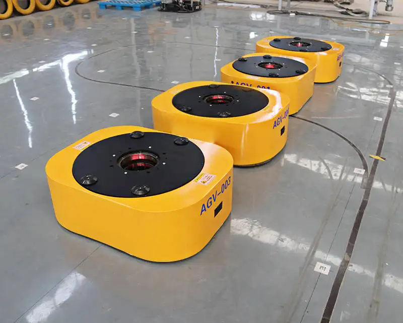 佰凡AGV潛伏式運載車應用案例(圖1) 佰凡AGV潛伏式運載車應用案例(圖1)