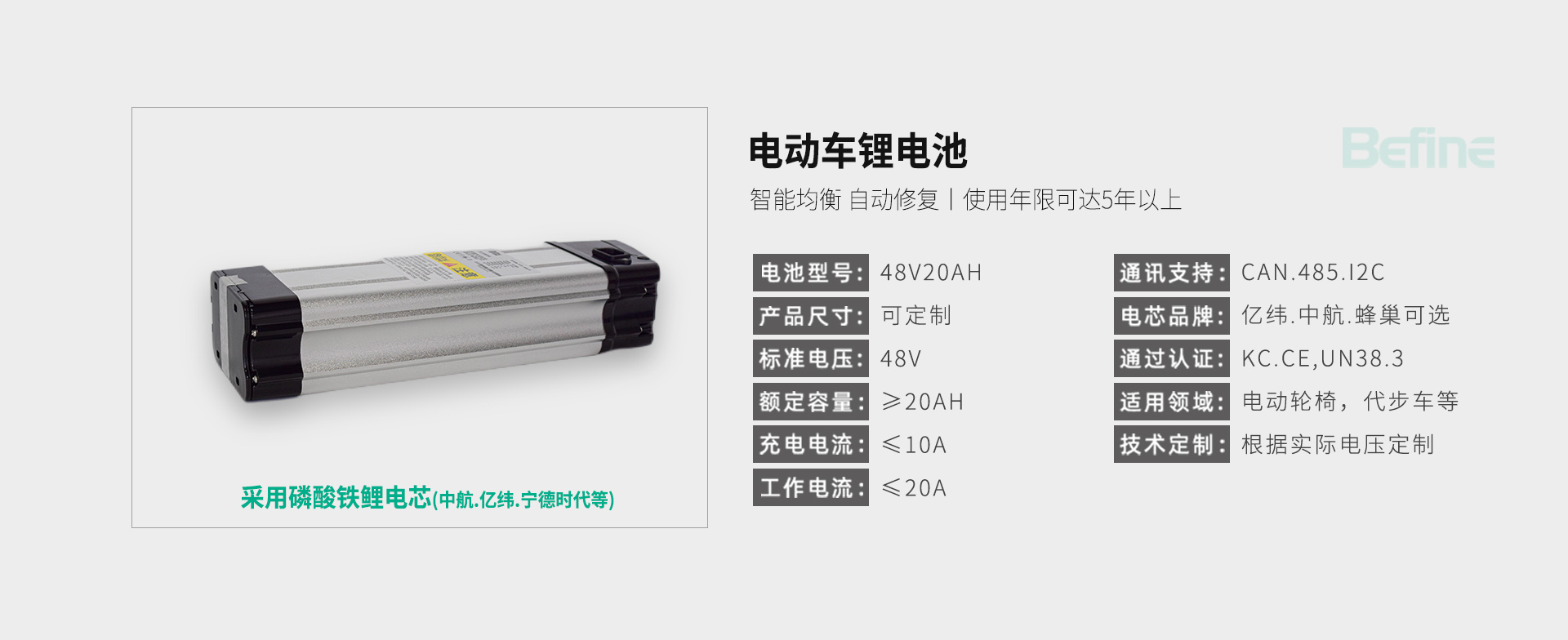 48V20Ah-電動車鋰電池(圖3)